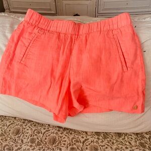 Lilly Pulitzer linen shorts size 8~